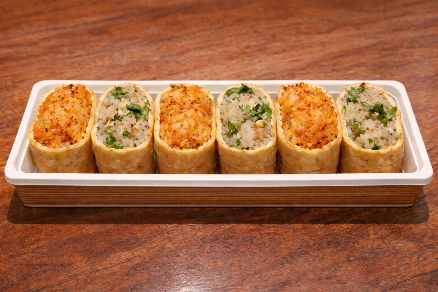 グリーンカレー稲荷＆トムヤムクン稲荷（各3個入り）